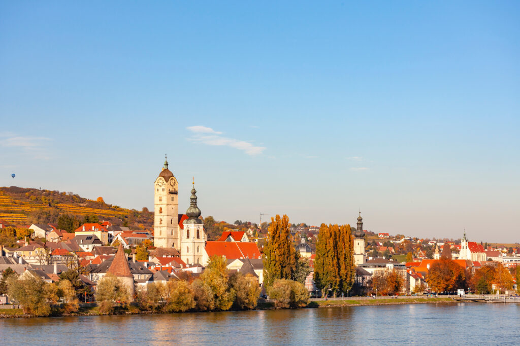 krems an der donau in wachau valley, lower austria, austria